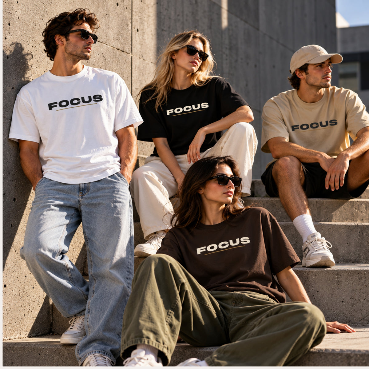 FOCUS™ Premium Heavyweight Cotton T-Shirt