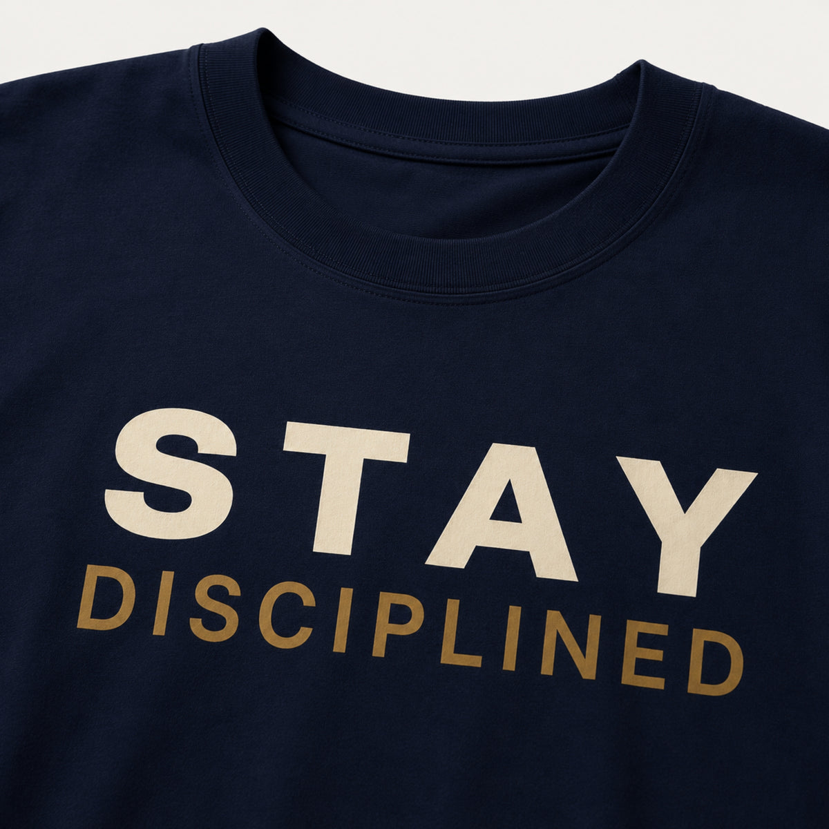 Stay Disciplined T-Shirt | Motivational Gym Shirt | Discipline Graphic Tee | Fitness Motivation Shirt | Unisex Cotton Tee | LEGGOD
