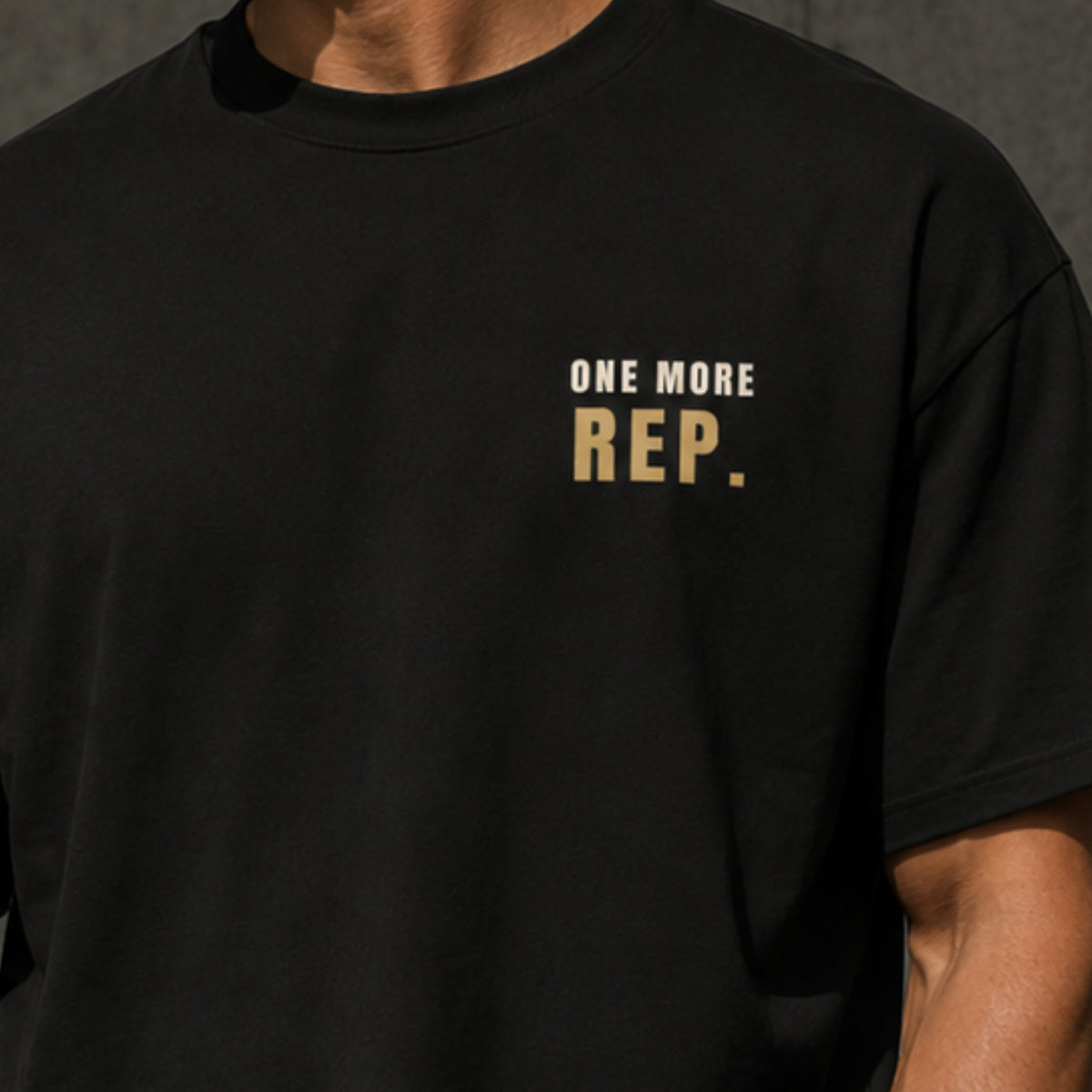 One More Rep T-Shirt | Gym Motivation Shirt | Fitness Graphic Tee | Workout Shirt | Weightlifting Tee | Unisex Cotton Tee | LEGGOD