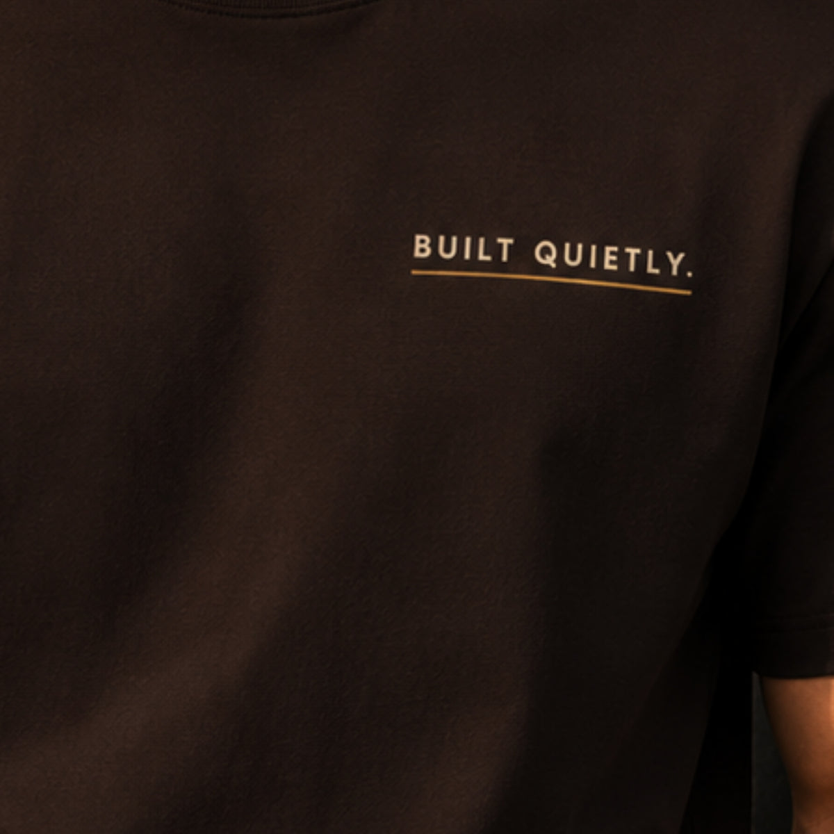 Built Quietly Minimalist T-Shirt, Motivational Graphic Tee, Quiet Success Shirt, Unisex Heavy Cotton Gym Shirt, Streetwear Gift