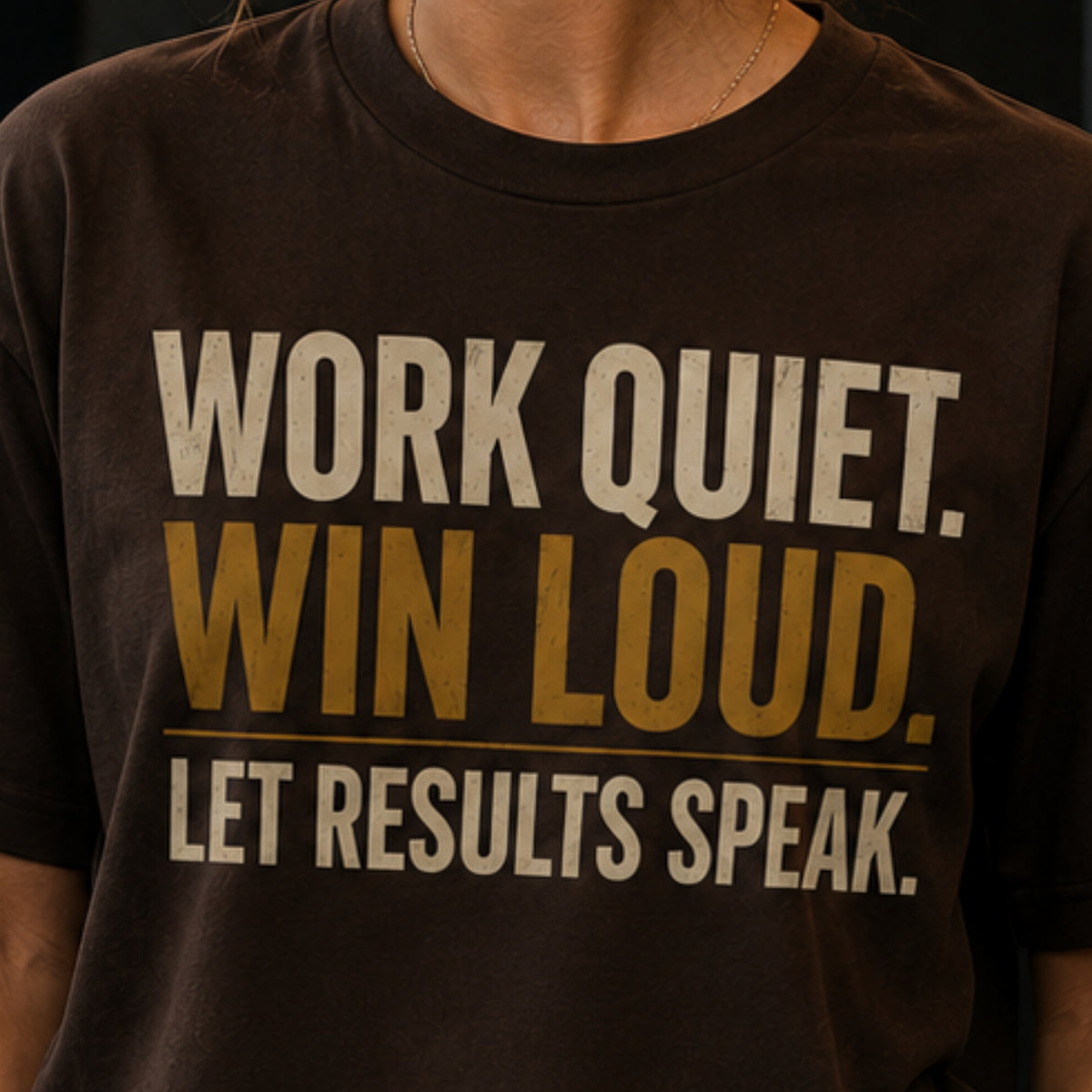 Work Quiet Win Loud T-Shirt, Motivational Gym Shirt, Discipline Graphic Tee, Entrepreneur Mindset Shirt, Success Quote Tee, LEGGOD