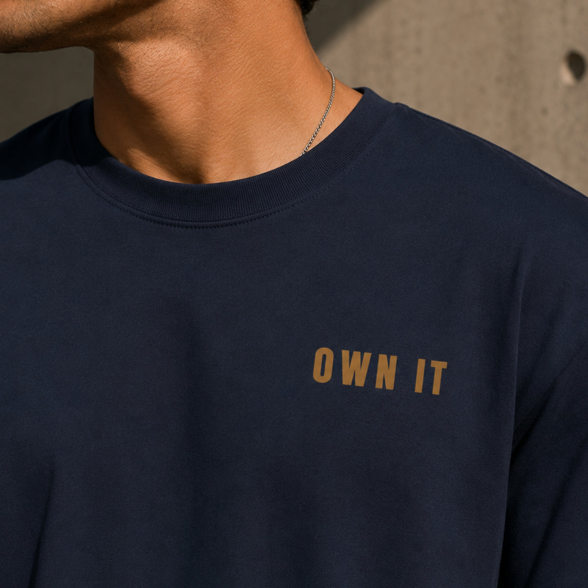 OWN IT. Motivational T-Shirt | Minimalist Success Mindset Tee | Unisex Heavy Cotton Graphic Shirt | LEGGOD