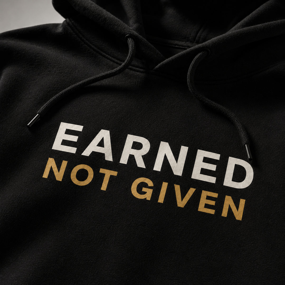 EARNED NOT GIVEN Hoodie | Motivational Gym Hoodie | Unisex Heavy Blend Sweatshirt | Fitness Hoodie | Streetwear | LEGGOD