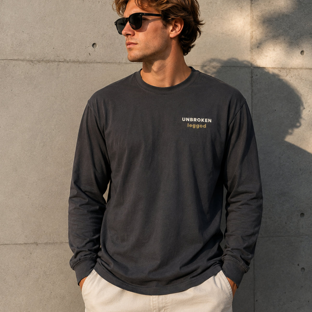 UNBROKEN™ Long Sleeve Tee | Comfort Colors® 6014 | Premium Garment-Dyed Unisex Shirt