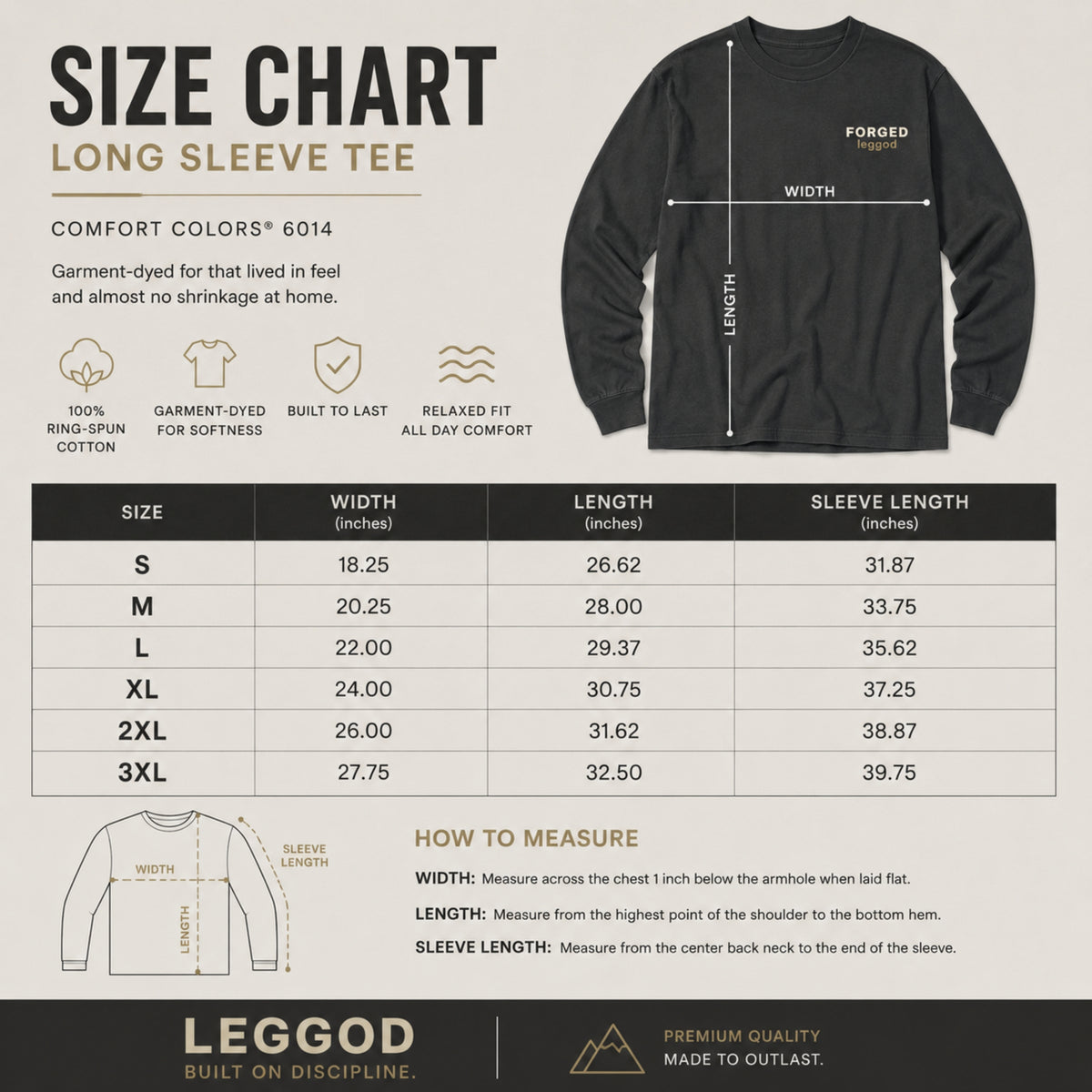 UNBROKEN™ Long Sleeve Tee | Comfort Colors® 6014 | Premium Garment-Dyed Unisex Shirt