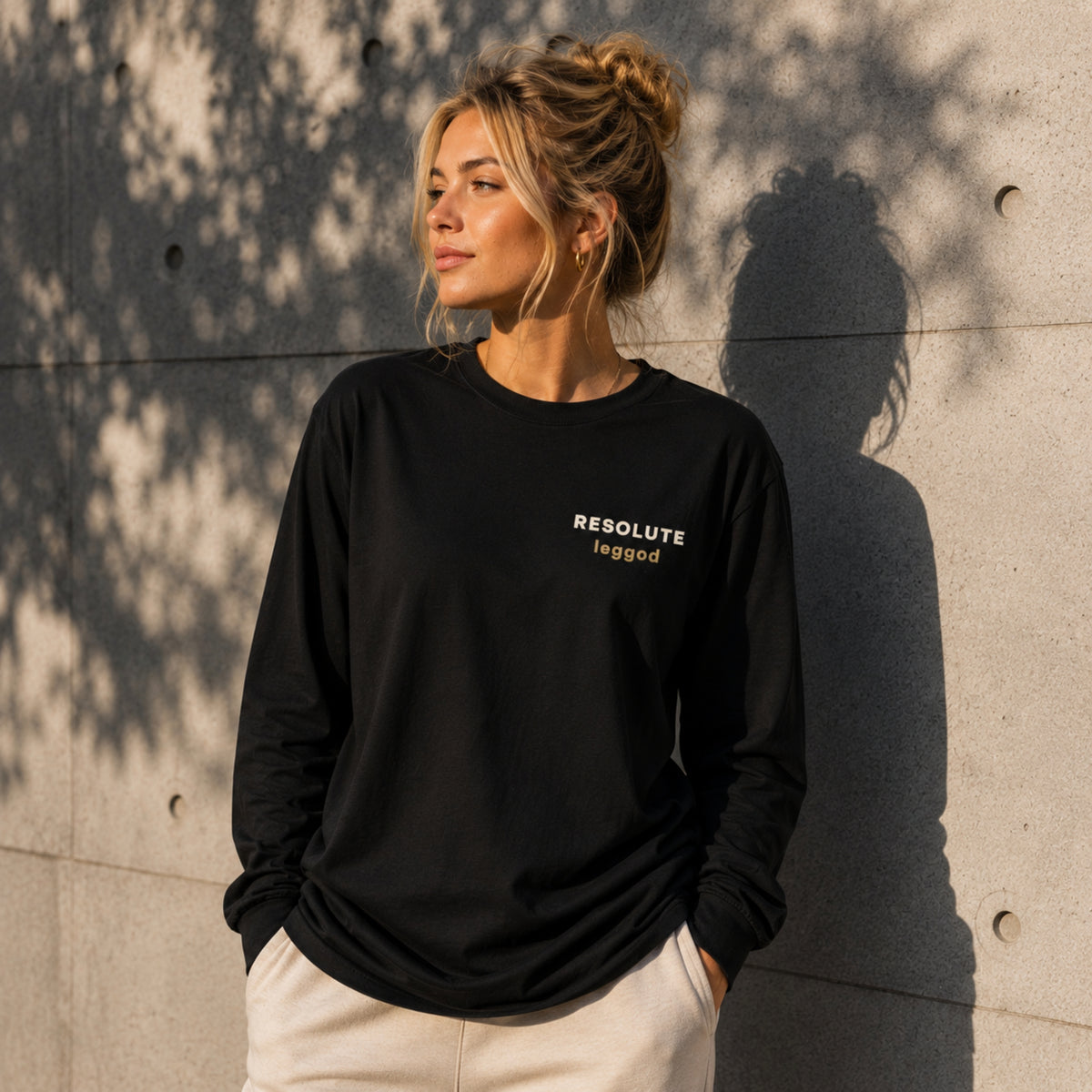 RESOLUTE™ Long Sleeve Tee | Comfort Colors® 6014 | Premium Garment-Dyed Unisex Shirt