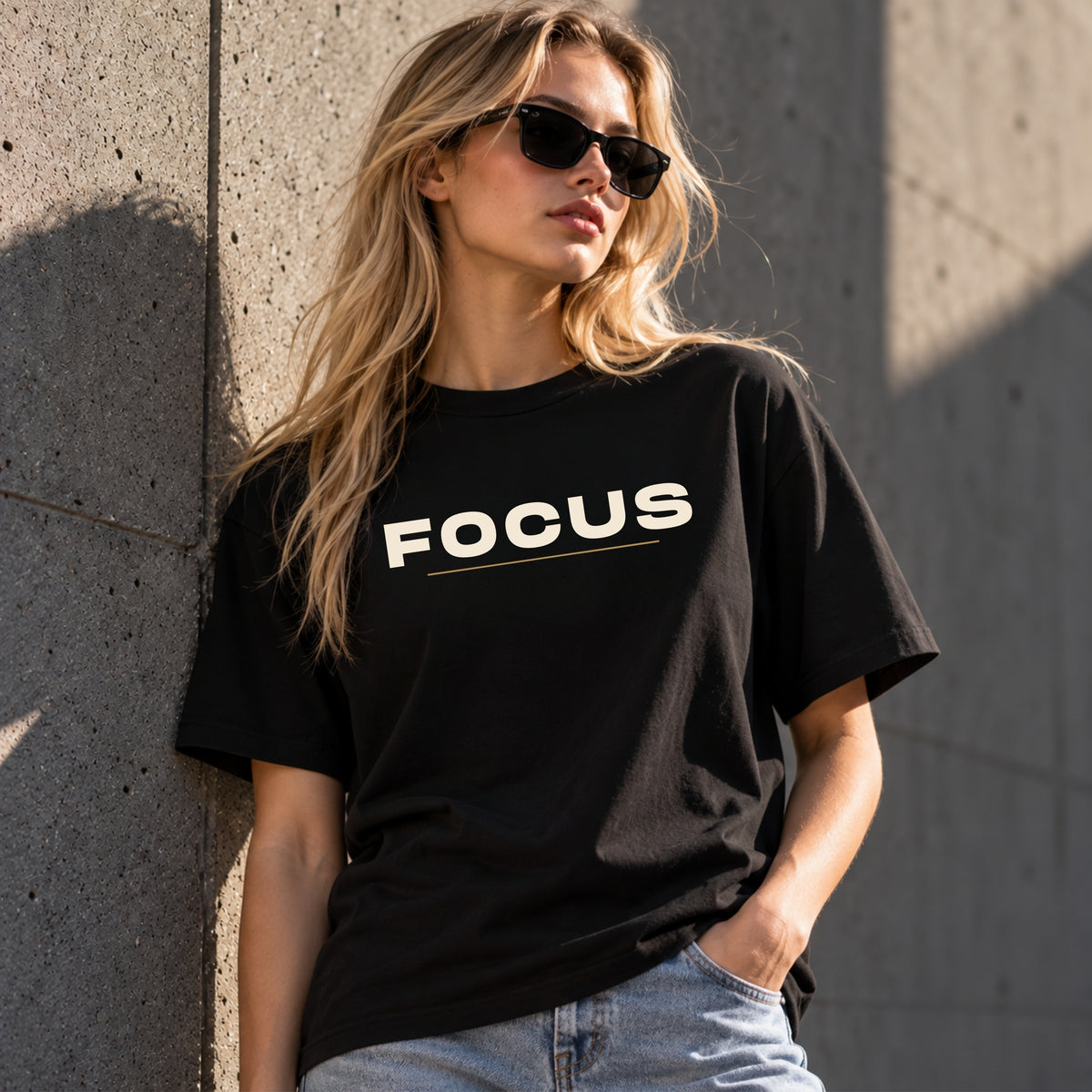 FOCUS™ Premium Heavyweight Cotton T-Shirt