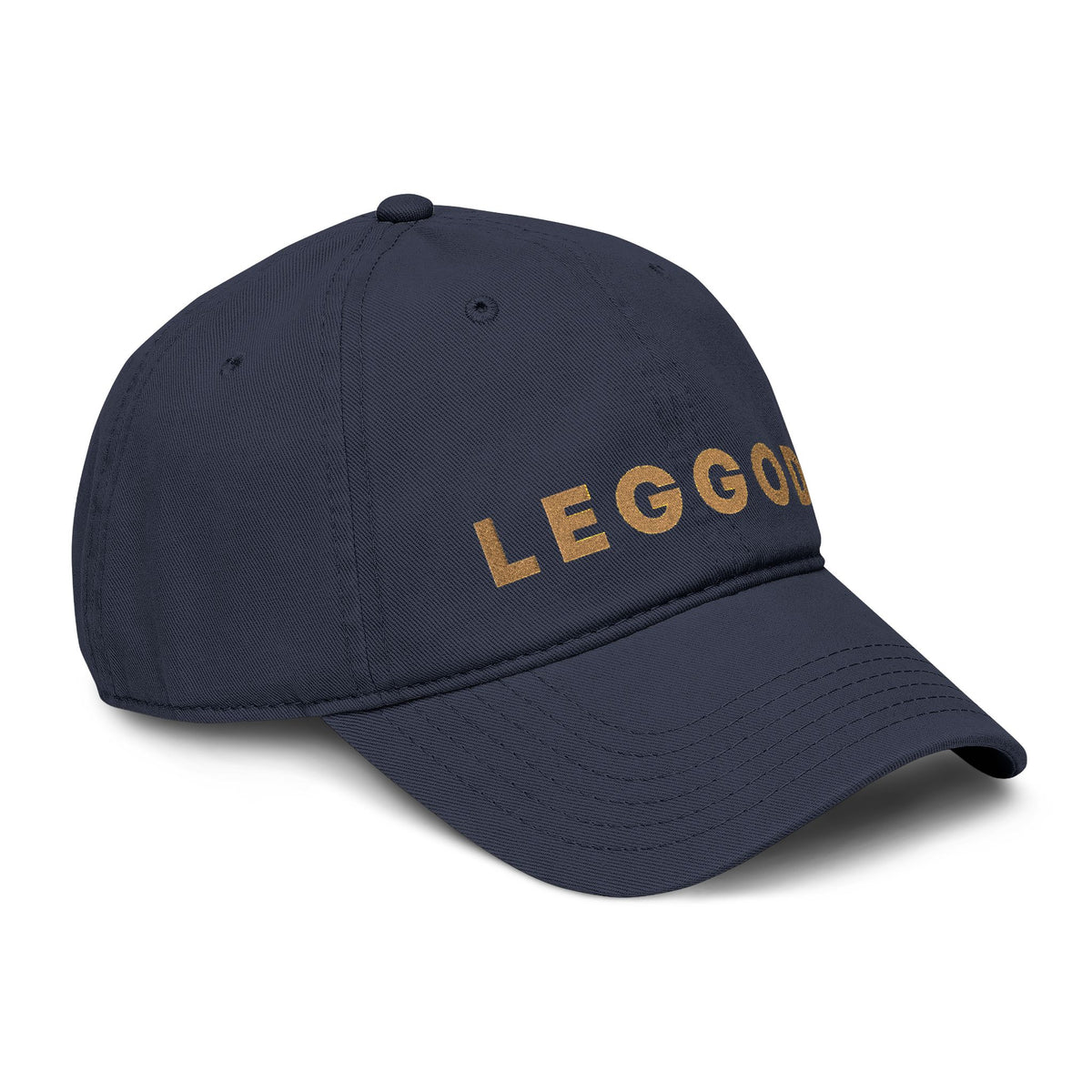 LEGGOD Premium Embroidered Dad Hat – Minimal Cotton Baseball Cap | Adjustable Unisex Streetwear Hat | Everyday Lifestyle Cap